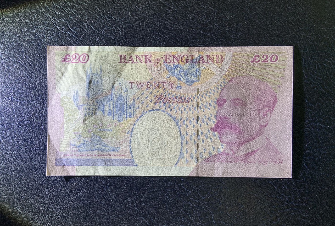 收藏联盟Quantum Auction 第287期拍卖  英国1999-2003年20镑 品相UNC- 