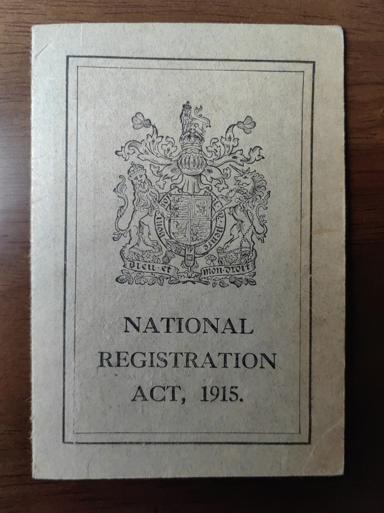 邮品精选第⑤场，含秒杀 1915年英国居住证一份（秒杀）