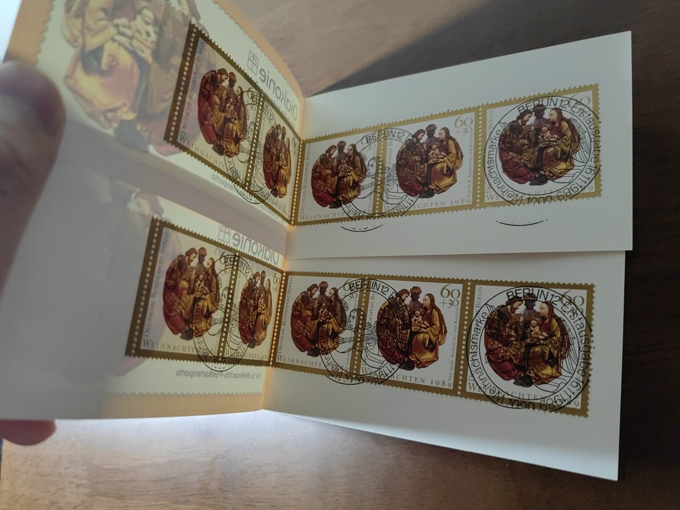 邮品精选第⑤场，含秒杀 圣诞邮折一对（秒杀）