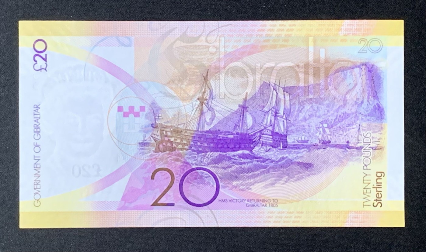 紫瑗钱币——第302期拍卖—纸币场 直布罗陀 2010年 伊丽莎白二世 20磅 UNC