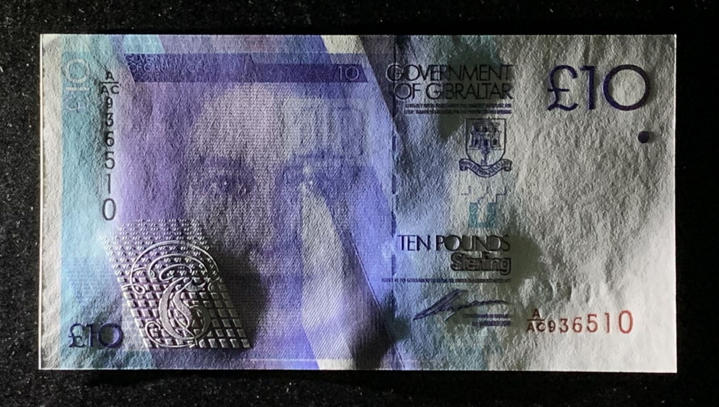 紫瑗钱币——第302期拍卖—纸币场 直布罗陀 2010年 伊丽莎白二世 10磅 UNC