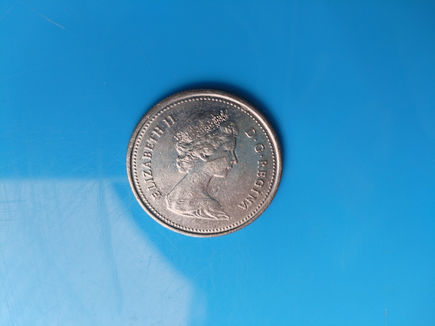 初雪钱币专场（第六期） 1982年加拿大25分