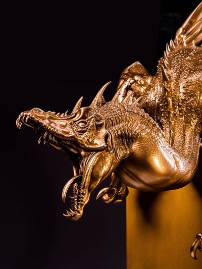 奥格日常： 《火龙·Firedrake Dragon》铜雕 - 奥格日常： 《火龙·Firedrake Dragon》铜雕