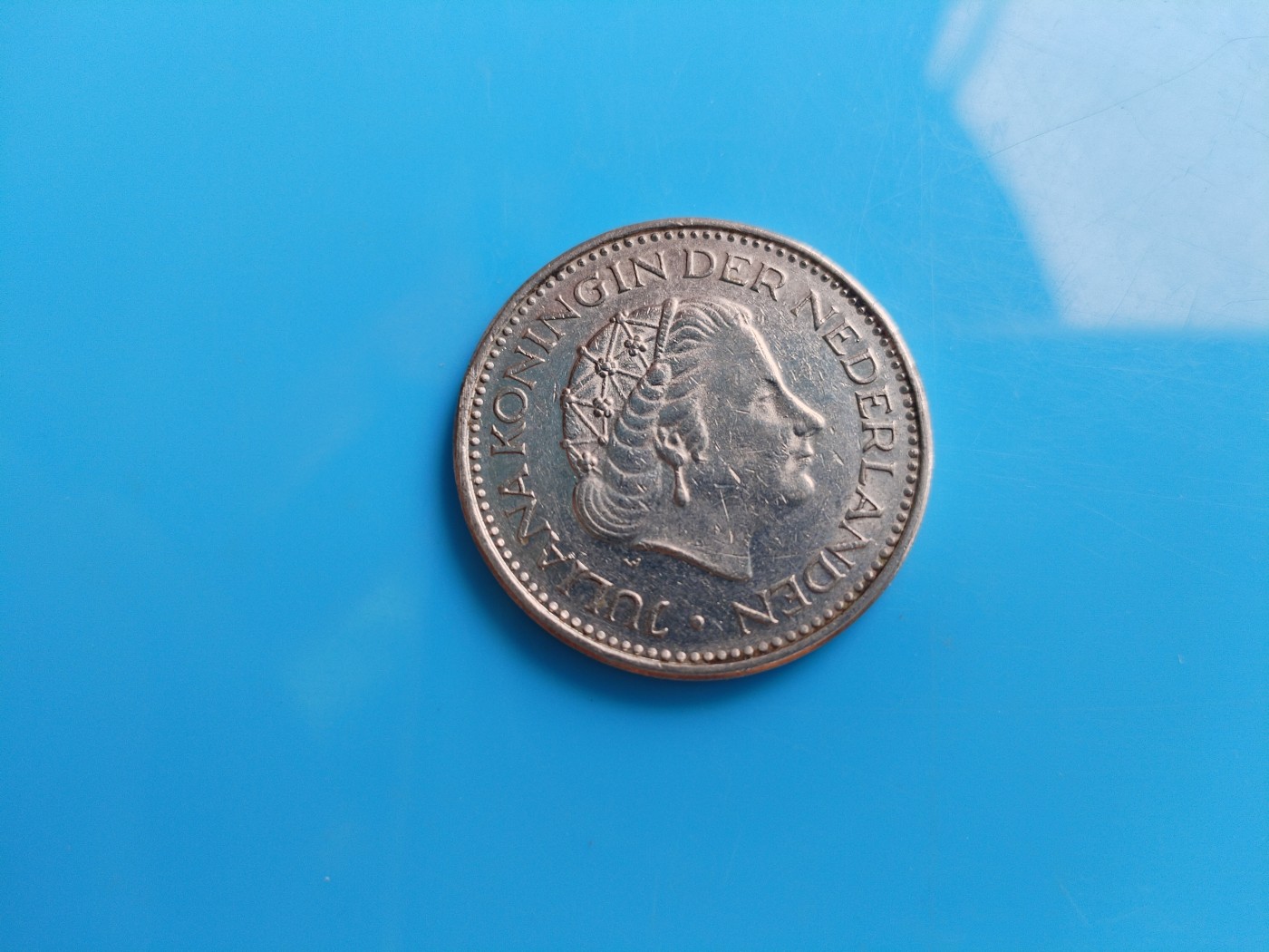 初雪钱币专场（第六期） 1977年荷兰1盾