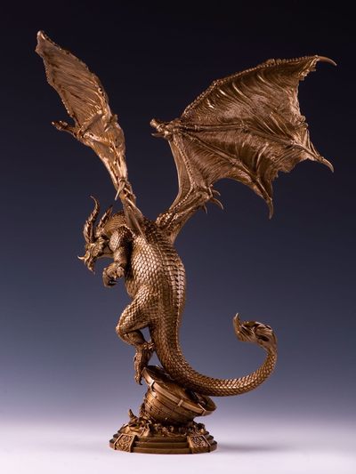 奥格作品：魔兽主题·《永恒者诺兹多姆·Nozdormu the Eternal》青铜雕像B款 奥格作品：魔兽主题·《永恒者诺兹多姆·Nozdormu the Eternal》青铜雕像B款