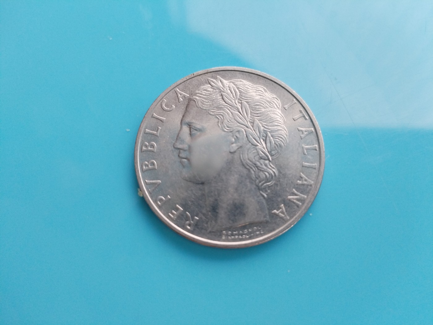 初雪钱币专场（第六期） 1963年意大利100里拉