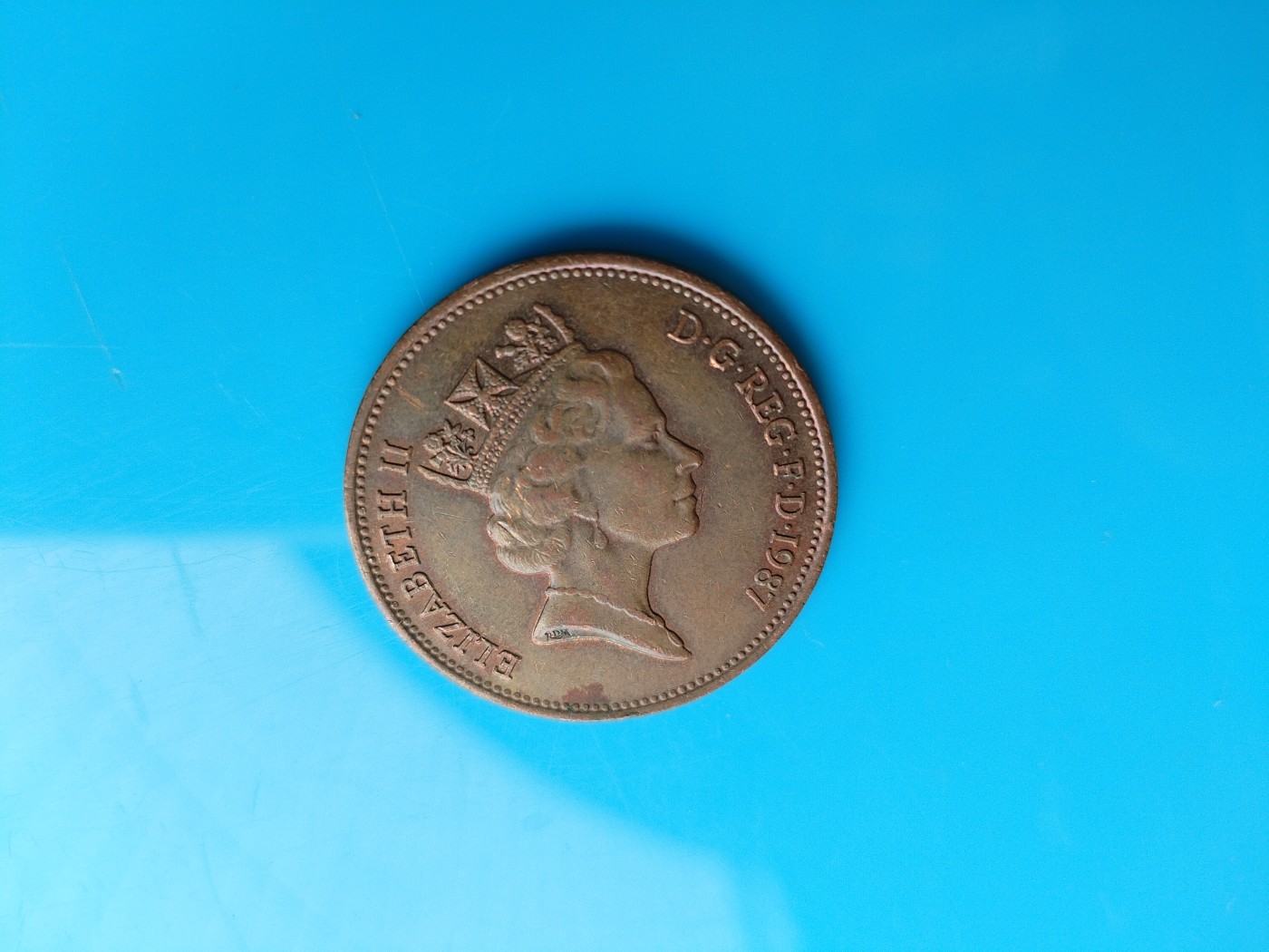 初雪钱币专场（第六期） 1987年英国2便士