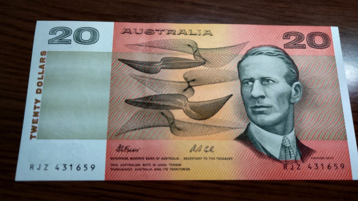 澳大利亚纸币1-2-5-10-20小套尾1同团购 绝品刀拆 免佣金（1-2-5-10也有零售另询）） 澳大利亚20元 纸币 全新绝品刀拆 尾号659