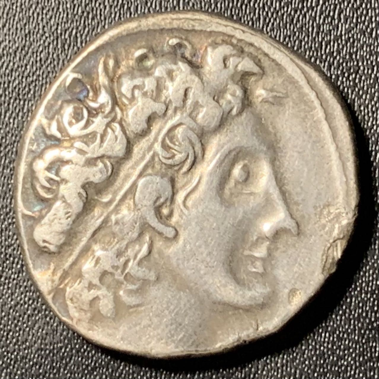 紫瑗钱币——第303期拍卖 古希腊 埃及的托勒密国王 托勒密一世 4德拉克马 银币 