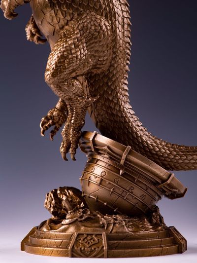 奥格作品：魔兽主题·《永恒者诺兹多姆·Nozdormu the Eternal》青铜雕像B款 奥格作品：魔兽主题·《永恒者诺兹多姆·Nozdormu the Eternal》青铜雕像B款