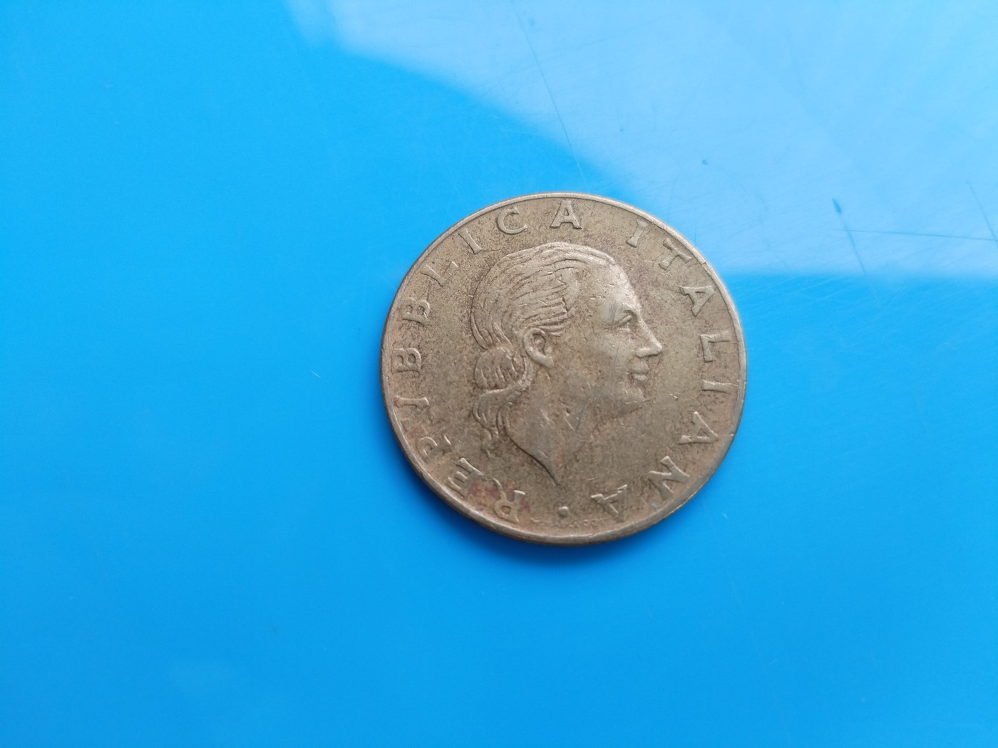 初雪钱币专场（第六期） 1978年意大利200里拉