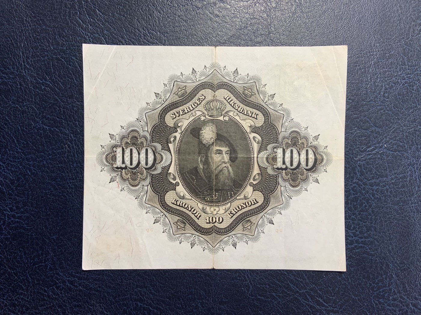 收藏联盟Quantum Auction 第287期拍卖  瑞典1960年100克朗 品相如图 大方块