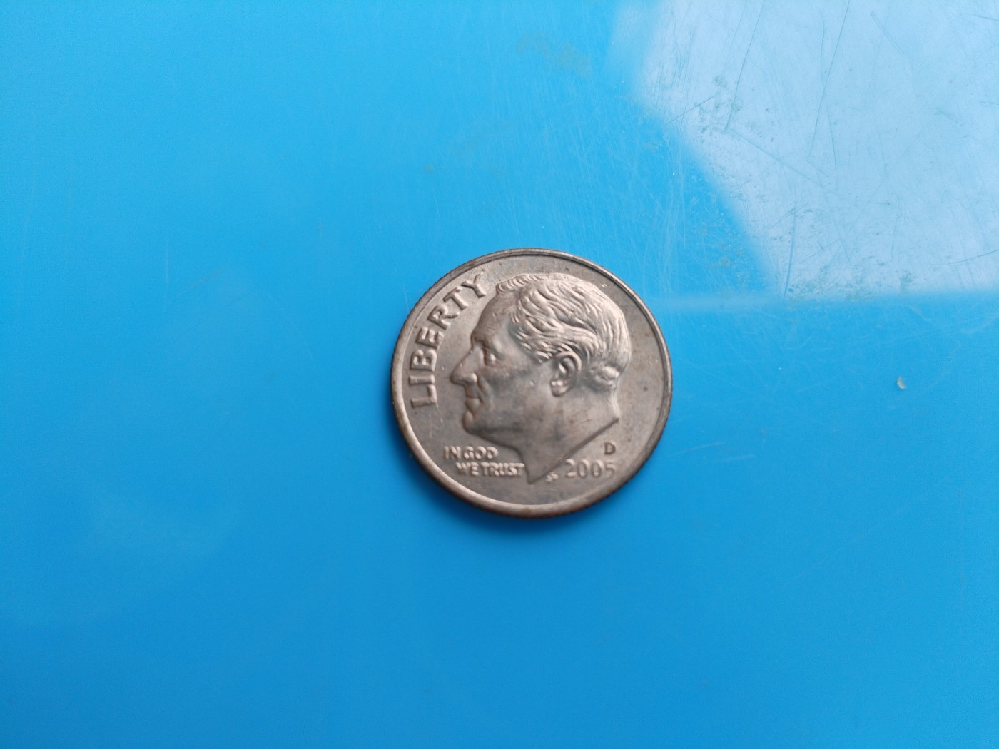 初雪钱币专场（第六期） 2005年美国十分