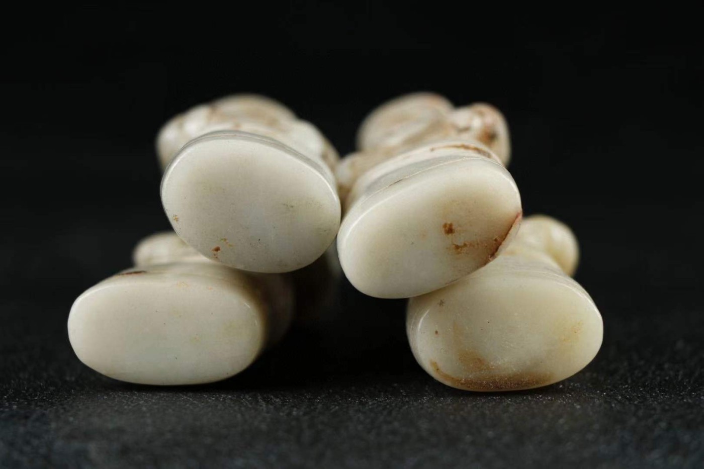和田玉玉佣高13cm宽3.5 cm重633g