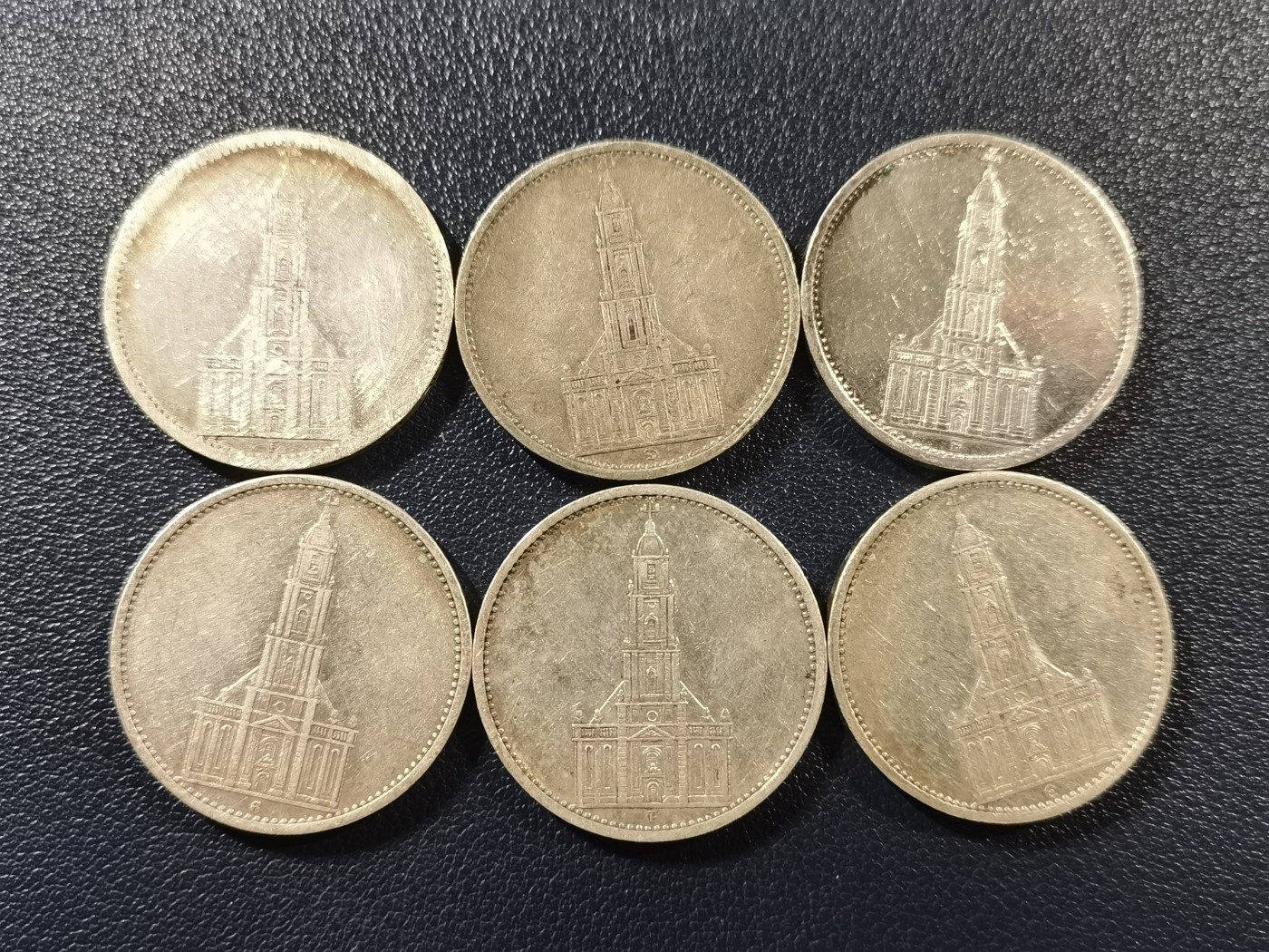 🎉🎊乐享宝藏💎💰~20230910专场 德国二战时期5马克银币6枚
