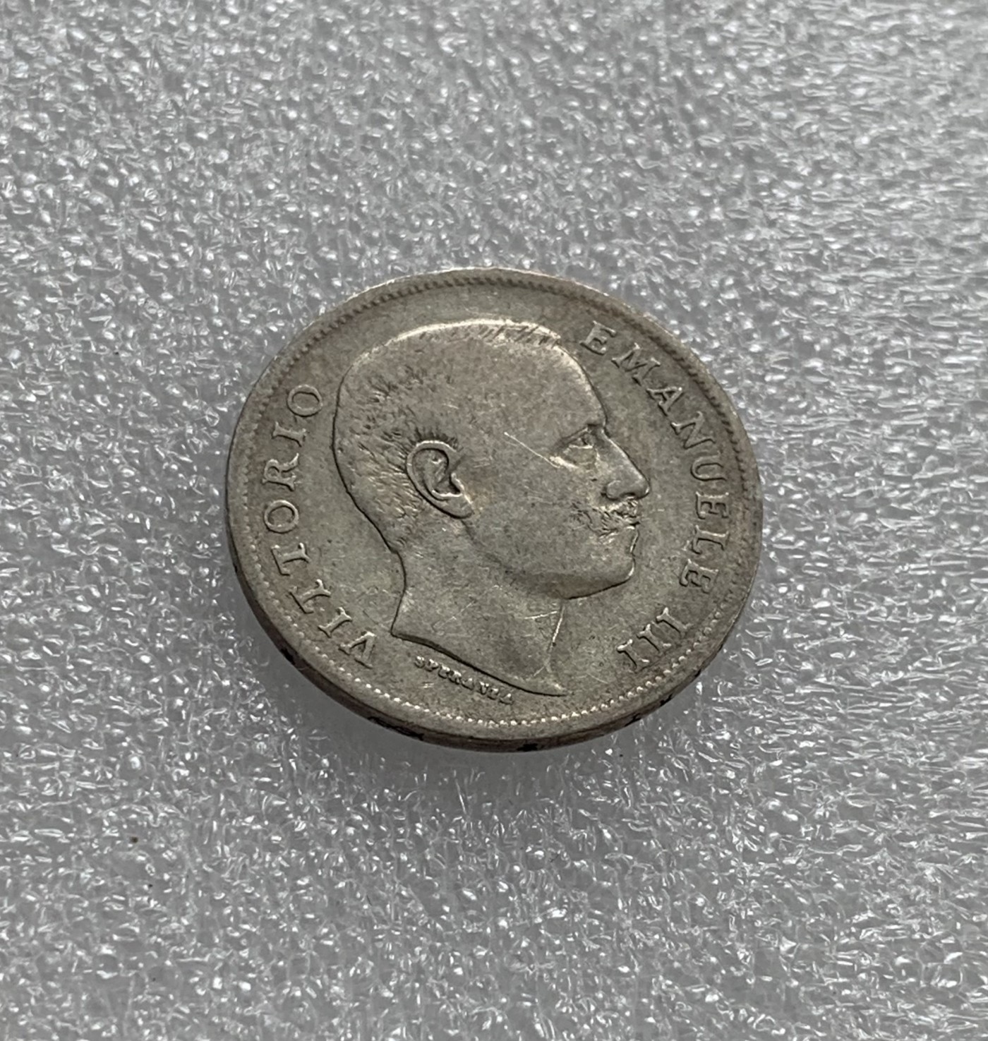 瓶子🏺第108期拍卖会  意大利1901年鹰徽1里拉银币  伊曼纽尔三世