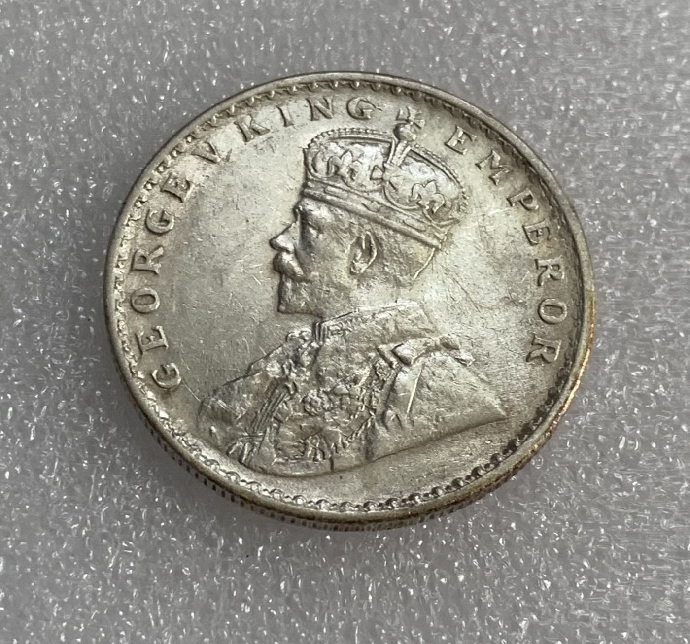 瓶子🏺第108期拍卖会  英属印度1913年乔治五世1卢比银币