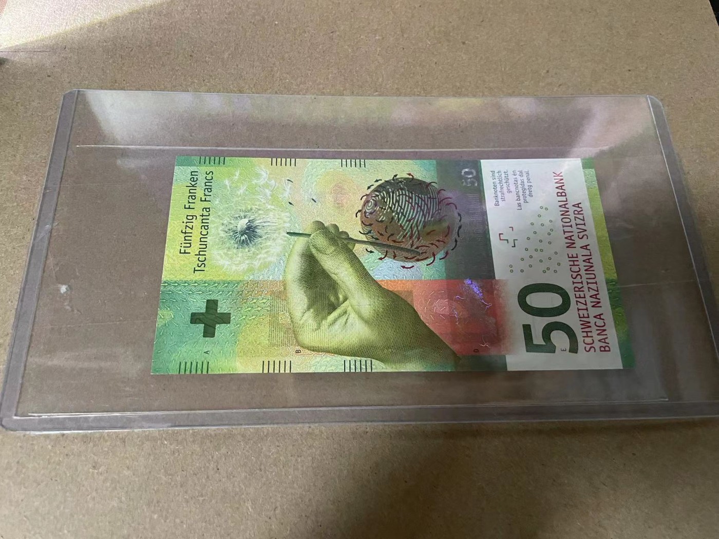 【Blue Auction】✨世界纸币精拍第368期——格雷伯爵夫妇 【15P1908632】瑞士 2015年50法郎 全新UNC