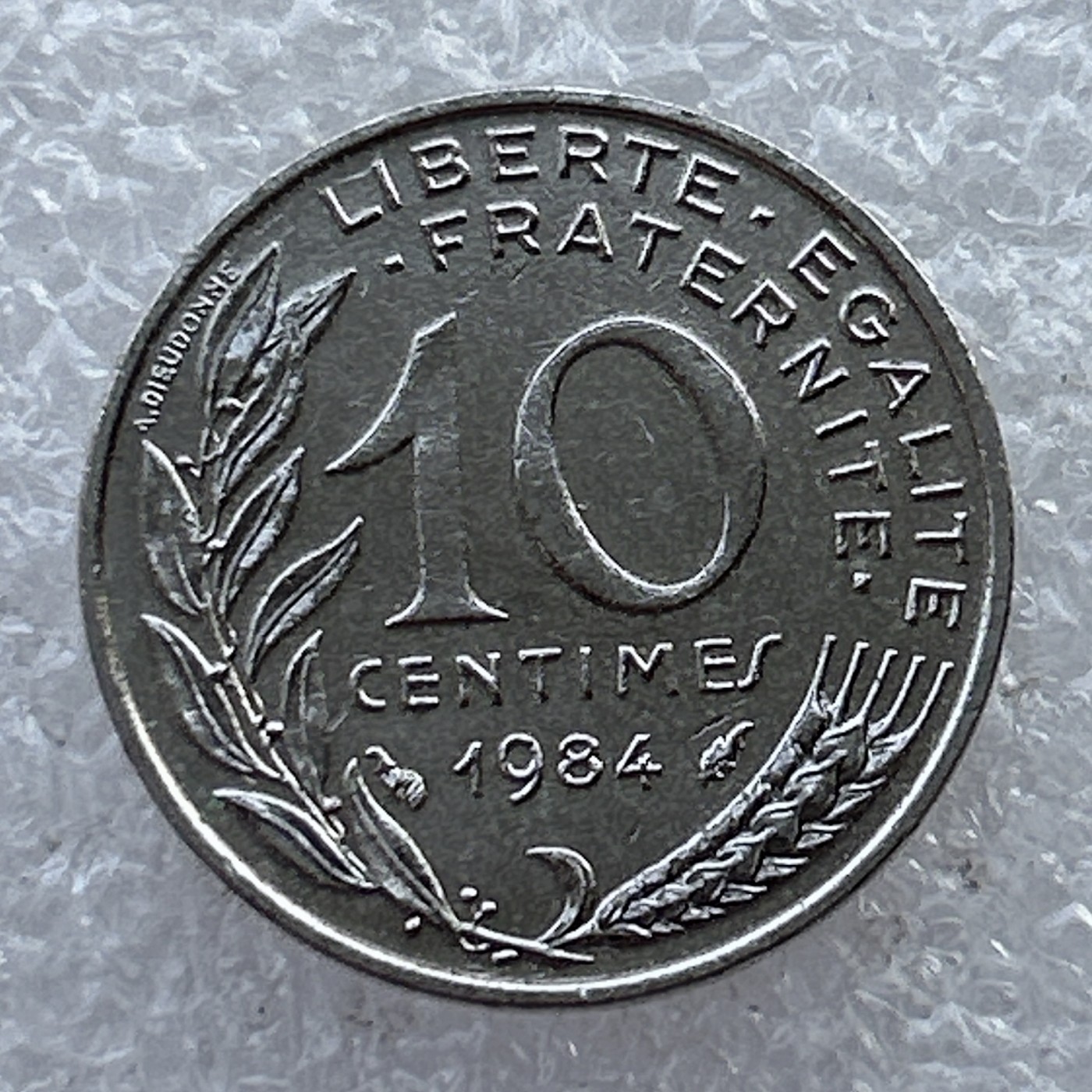 全场一元起拍 世界钱币散币场 第22期 法国1984年10生丁