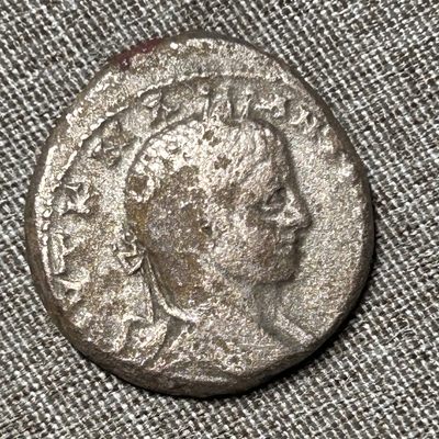 【Ancient coins】古希腊/罗马/中世纪钱币 第八期 - 罗马帝国叙利亚行省 艾拉加巴努斯4德拉克马银币 11g 24mm
