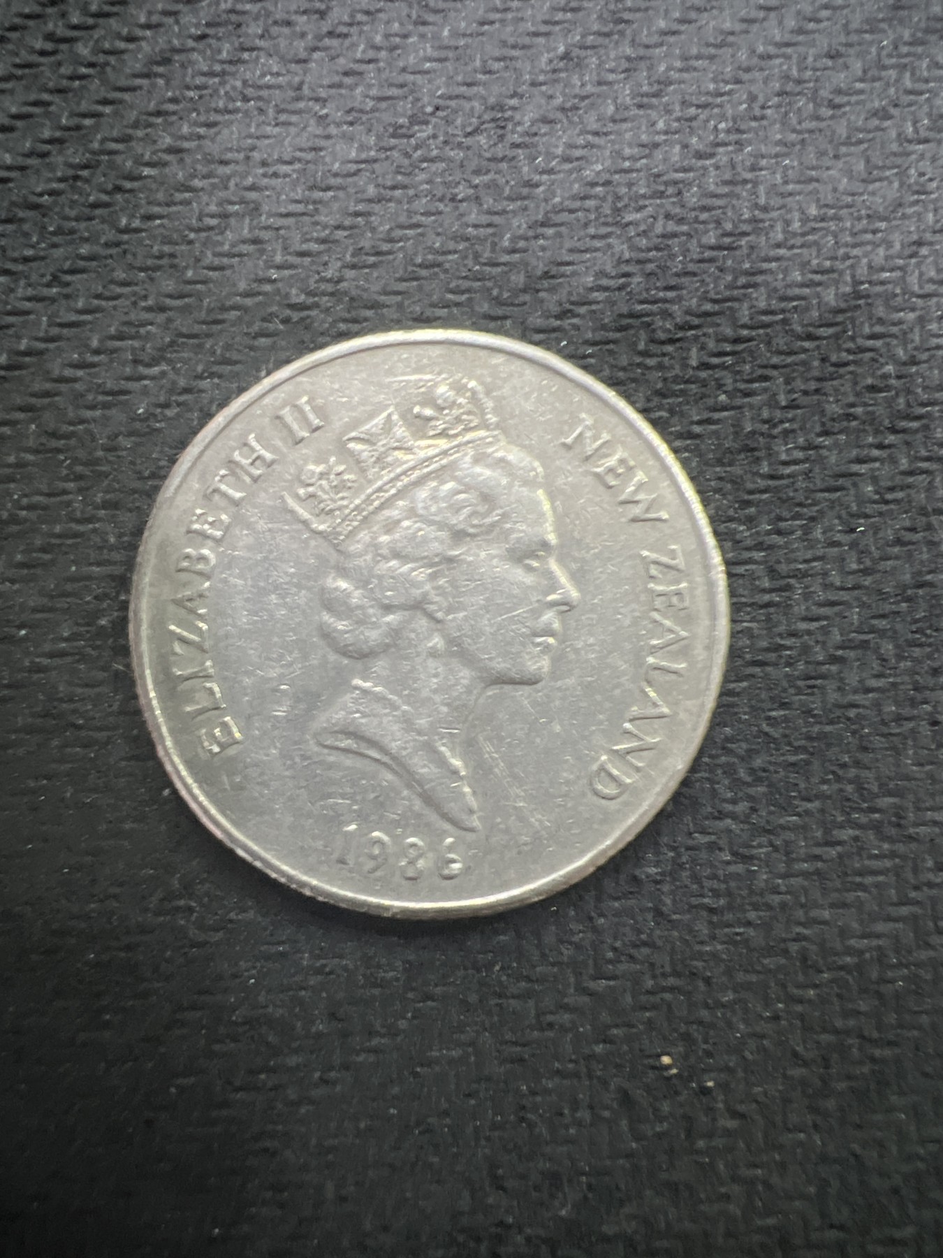 飞翔风筝第7场世界钱币纸币硬币 新西兰1986年硬币