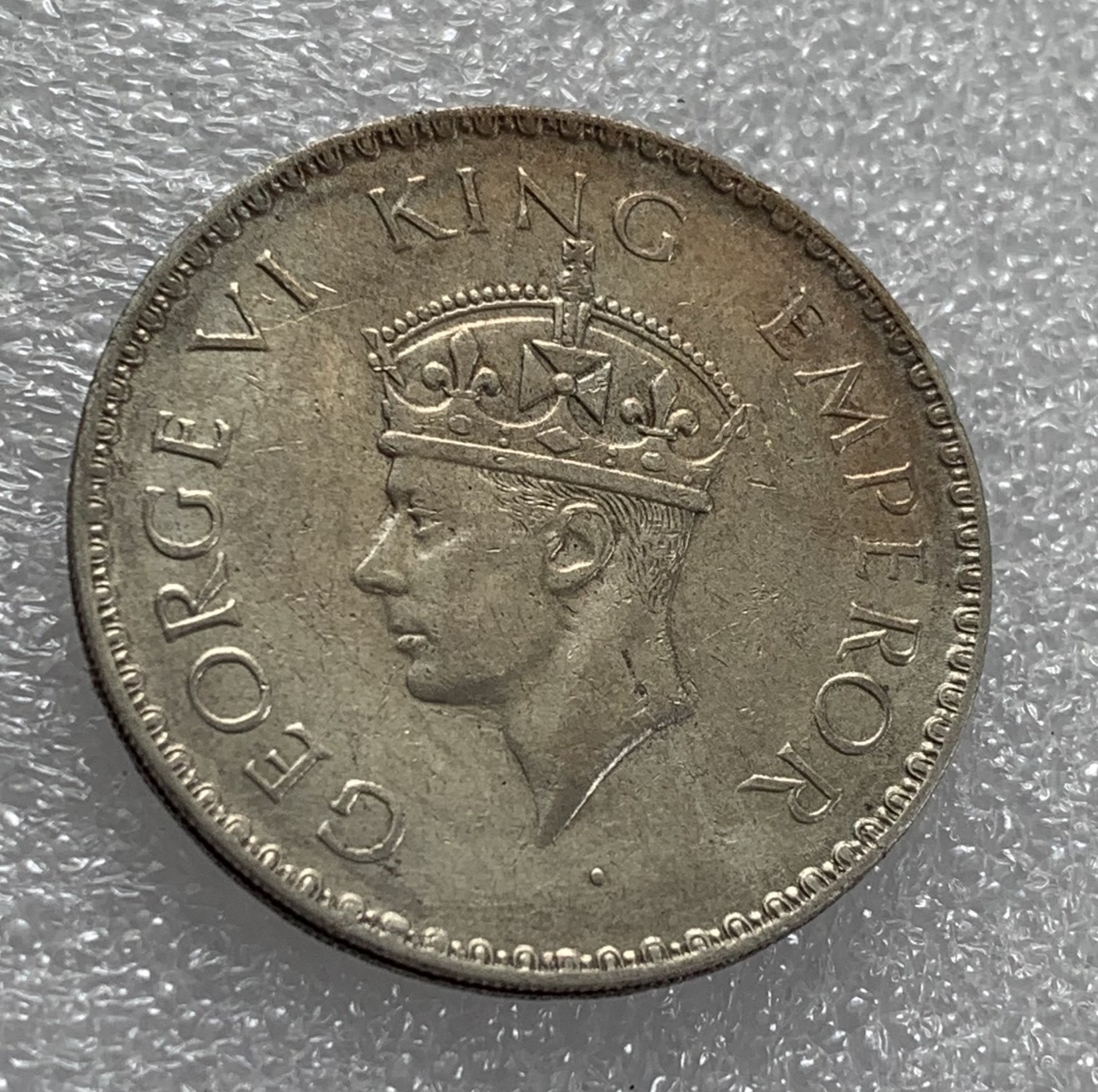 瓶子🏺第108期拍卖会  英属印度1941年乔治六世1卢比银币