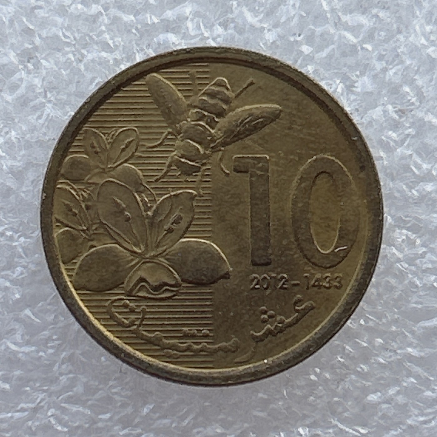 全场一元起拍 世界钱币散币场 第22期 摩洛哥2012年10分