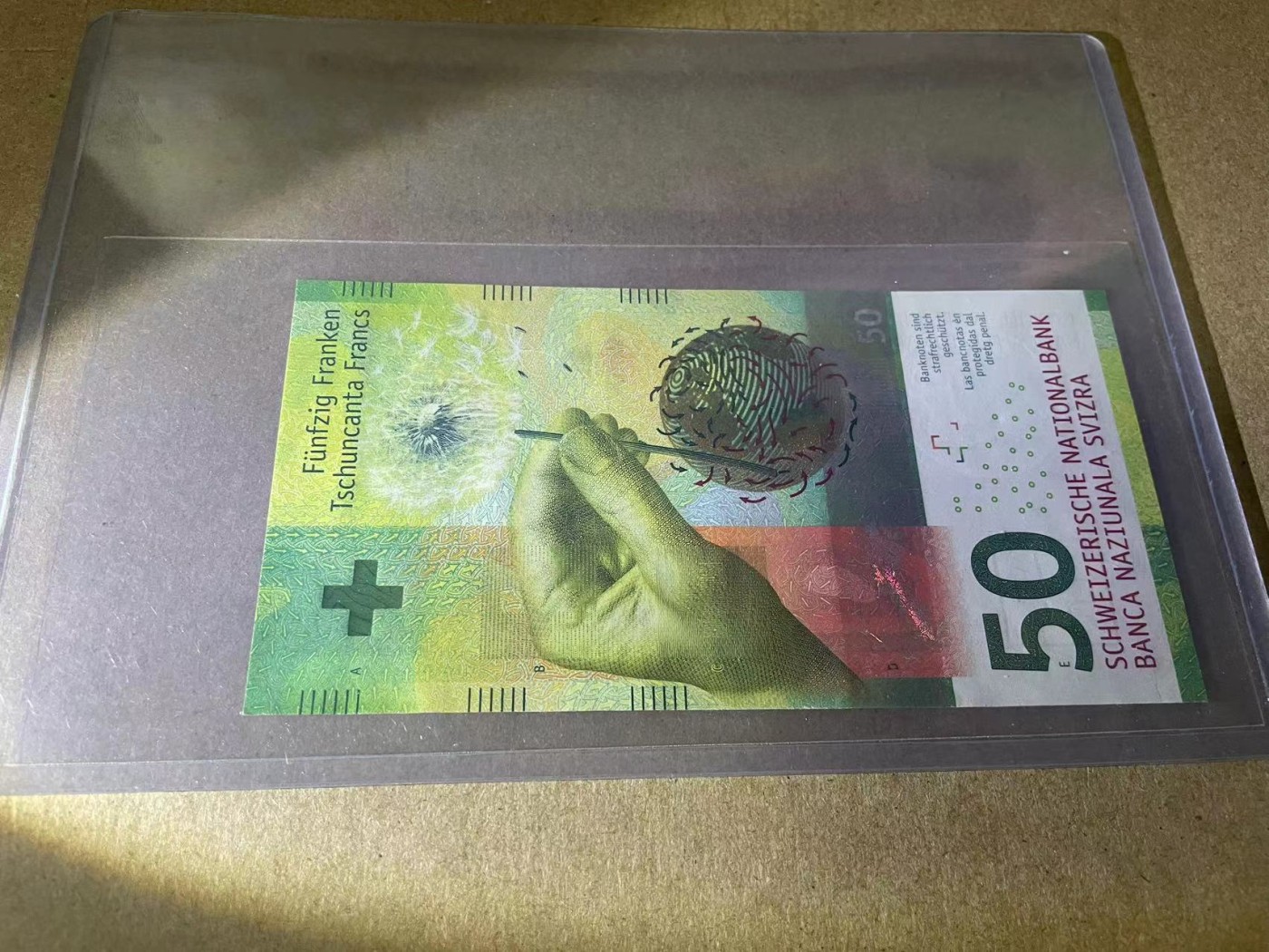 【Blue Auction】✨世界纸币精拍第368期——格雷伯爵夫妇 【15N3966909】瑞士 2015年50法郎 全新UNC