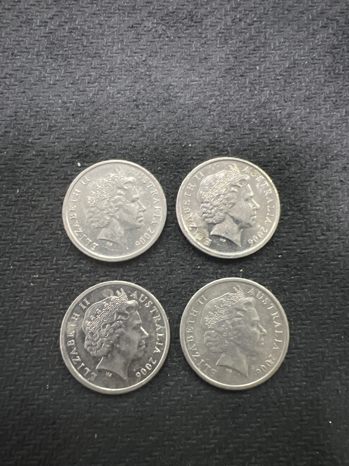 飞翔风筝第八场世界钱币拍卖 澳大利亚4枚2006年硬币