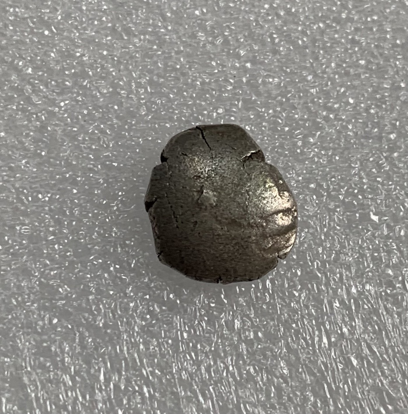 瓶子🏺第108期拍卖会  古印度前孔雀王朝公元前500-公元前400年犍陀罗地区银币 古代著名城市塔克西拉和普什卡拉瓦提发行 正面是六臂金刚杵 面值1/4萨特马纳银币