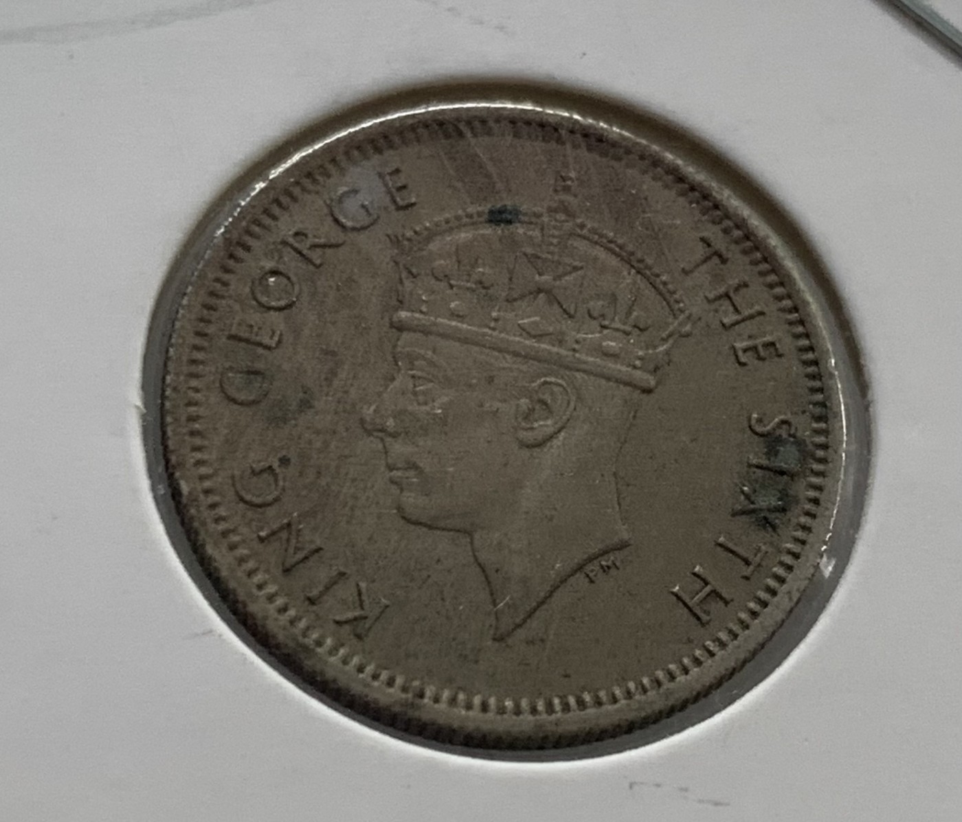 瓶子🏺第108期拍卖会 英属海峡 1950年乔治六世10分硬币