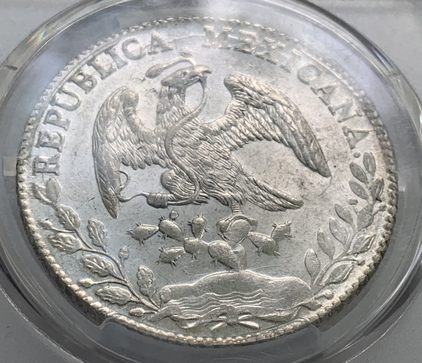 瓶子🏺第108期拍卖会  墨西哥1886年鹰洋大银币  带青天白日军饷戳记