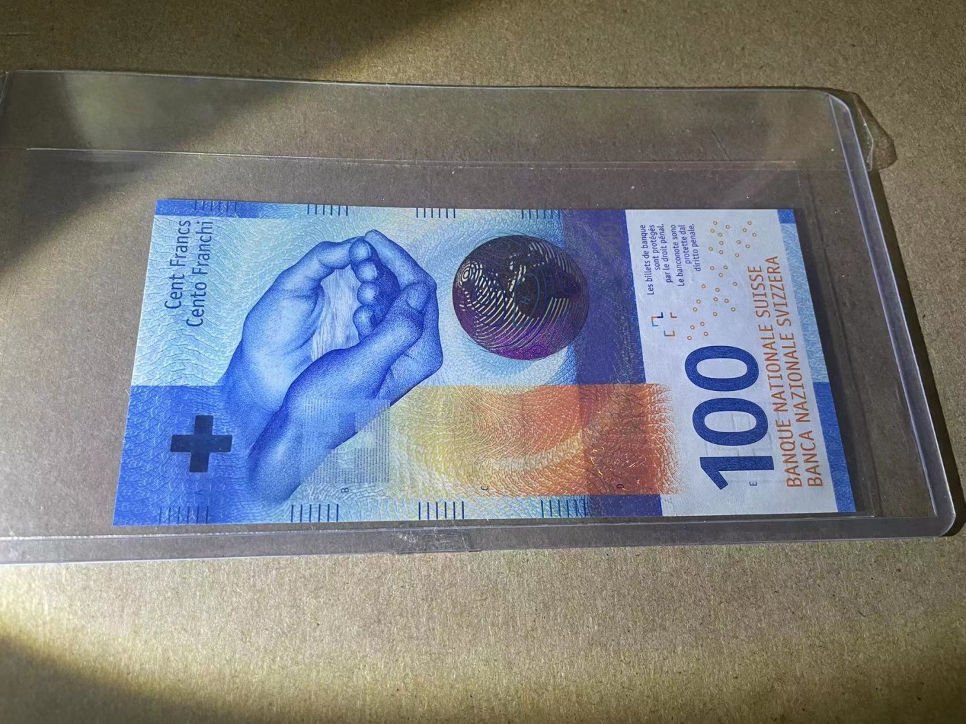 【Blue Auction】✨世界纸币精拍第368期——格雷伯爵夫妇 【17M1536269】瑞士 2017年100法郎 全新UNC