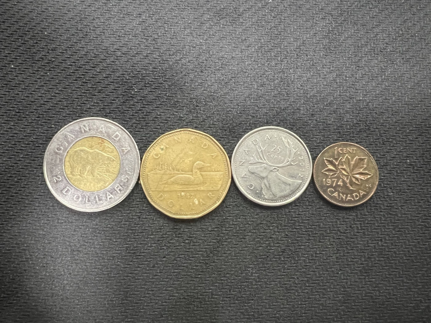 飞翔风筝第八场世界钱币拍卖 加拿大4枚套币