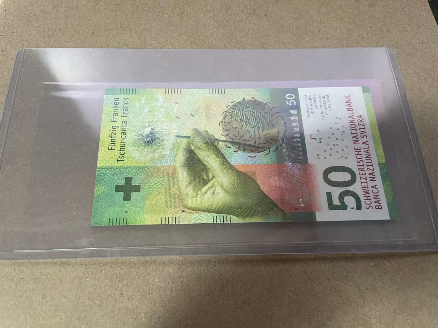 【Blue Auction】✨世界纸币精拍第368期——格雷伯爵夫妇  【15P1908650】瑞士 2015年50法郎 全新UNC