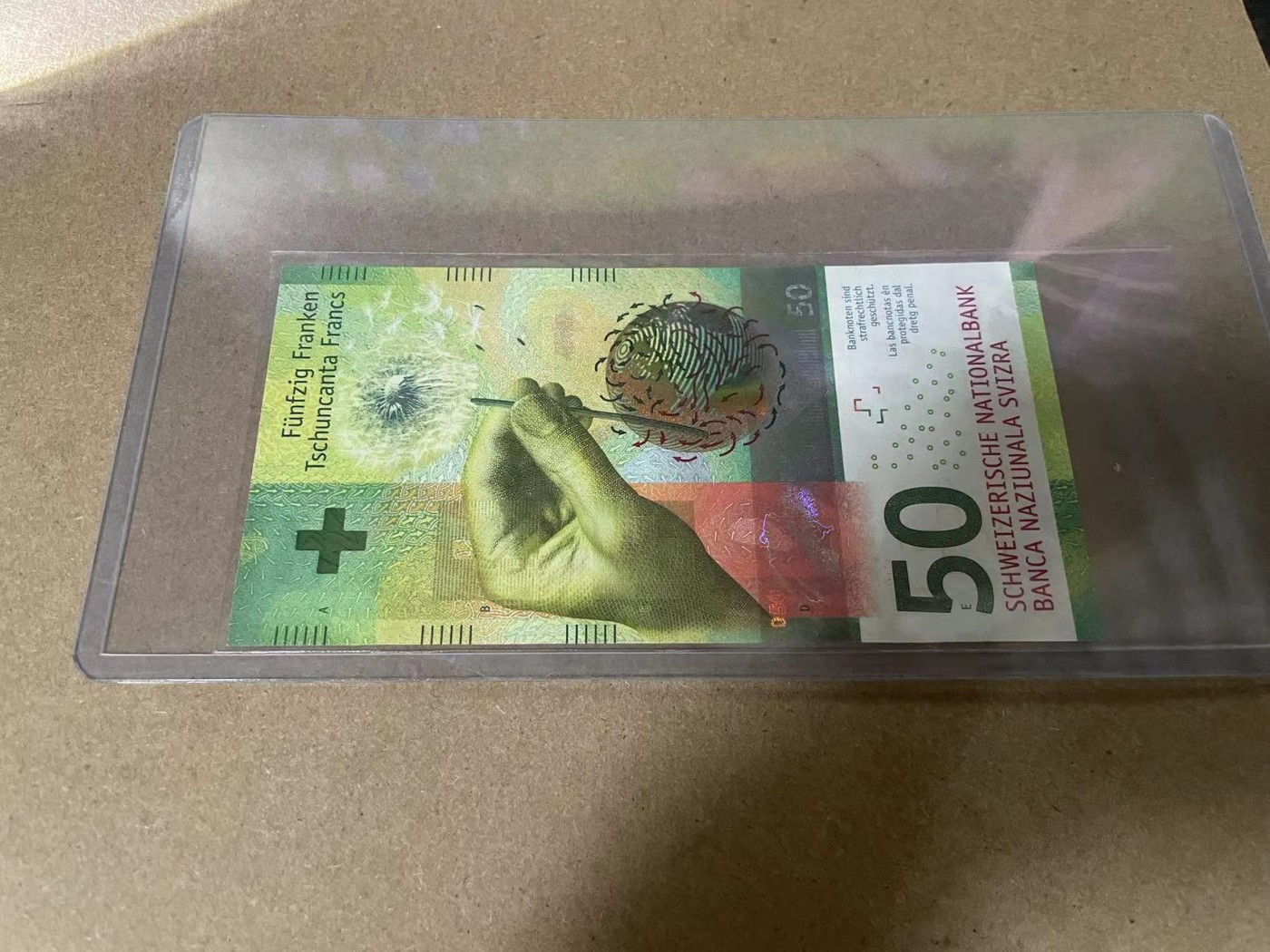 【Blue Auction】✨世界纸币精拍第368期——格雷伯爵夫妇 【15E0357396】瑞士 2015年50法郎 全新UNC