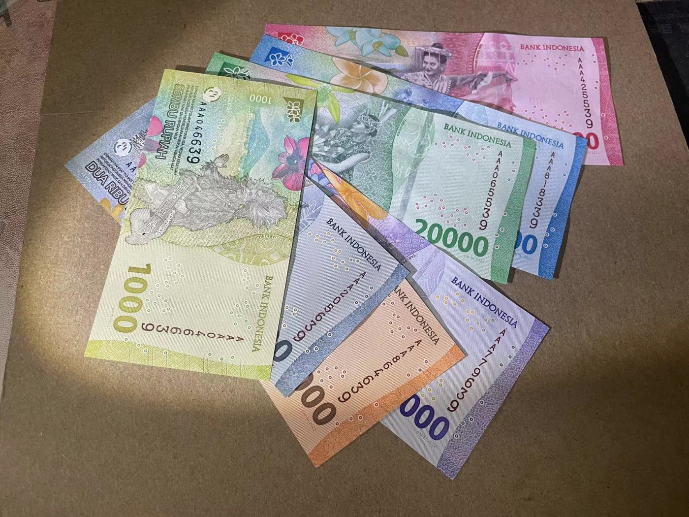 【Blue Auction】✨世界纸币精拍第368期——格雷伯爵夫妇 【一组7张尾2同全套AAA首发】印尼 新版 1000-100000卢比一组 全新UNC