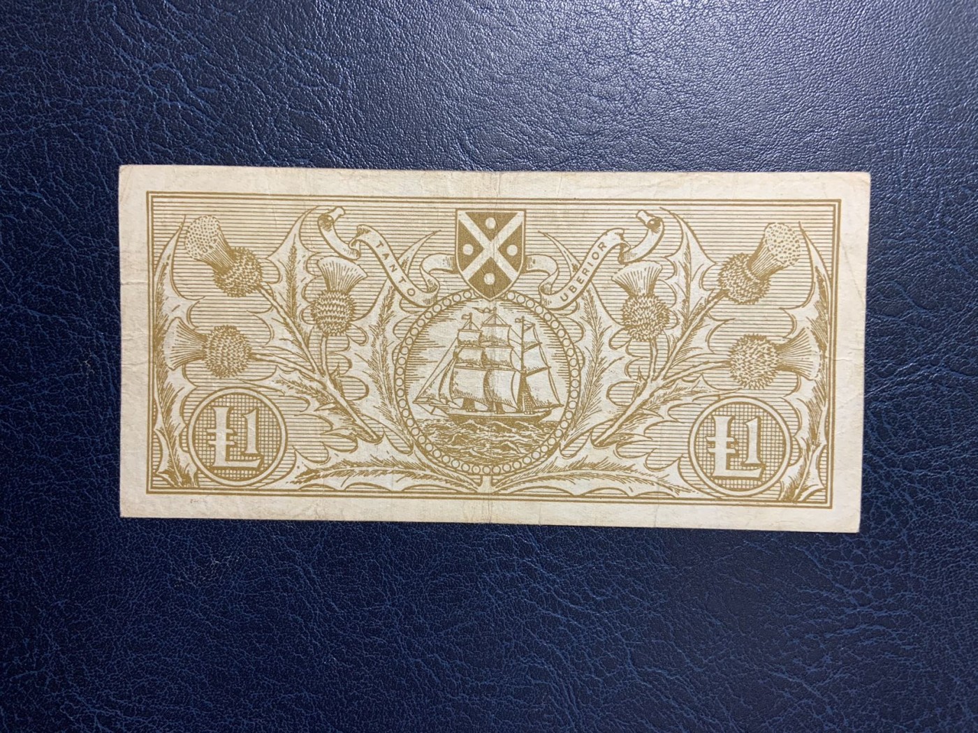 收藏联盟Quantum Auction 第288期拍卖 (已更新) 苏格兰银行1966年1镑 品相如图