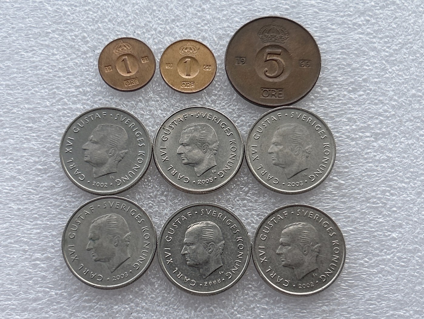 全场一元起拍 世界钱币散币场 第22期 瑞典