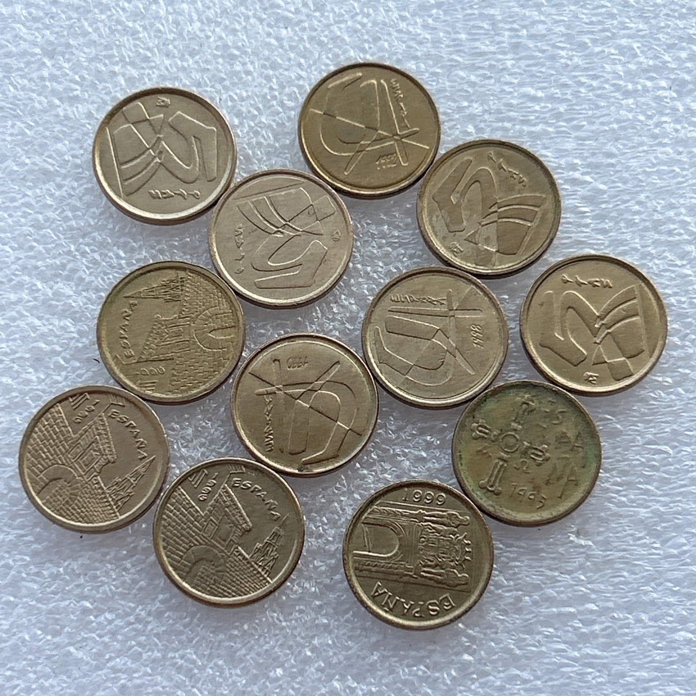 全场一元起拍 世界钱币散币场 第22期 西班牙5比塞塔