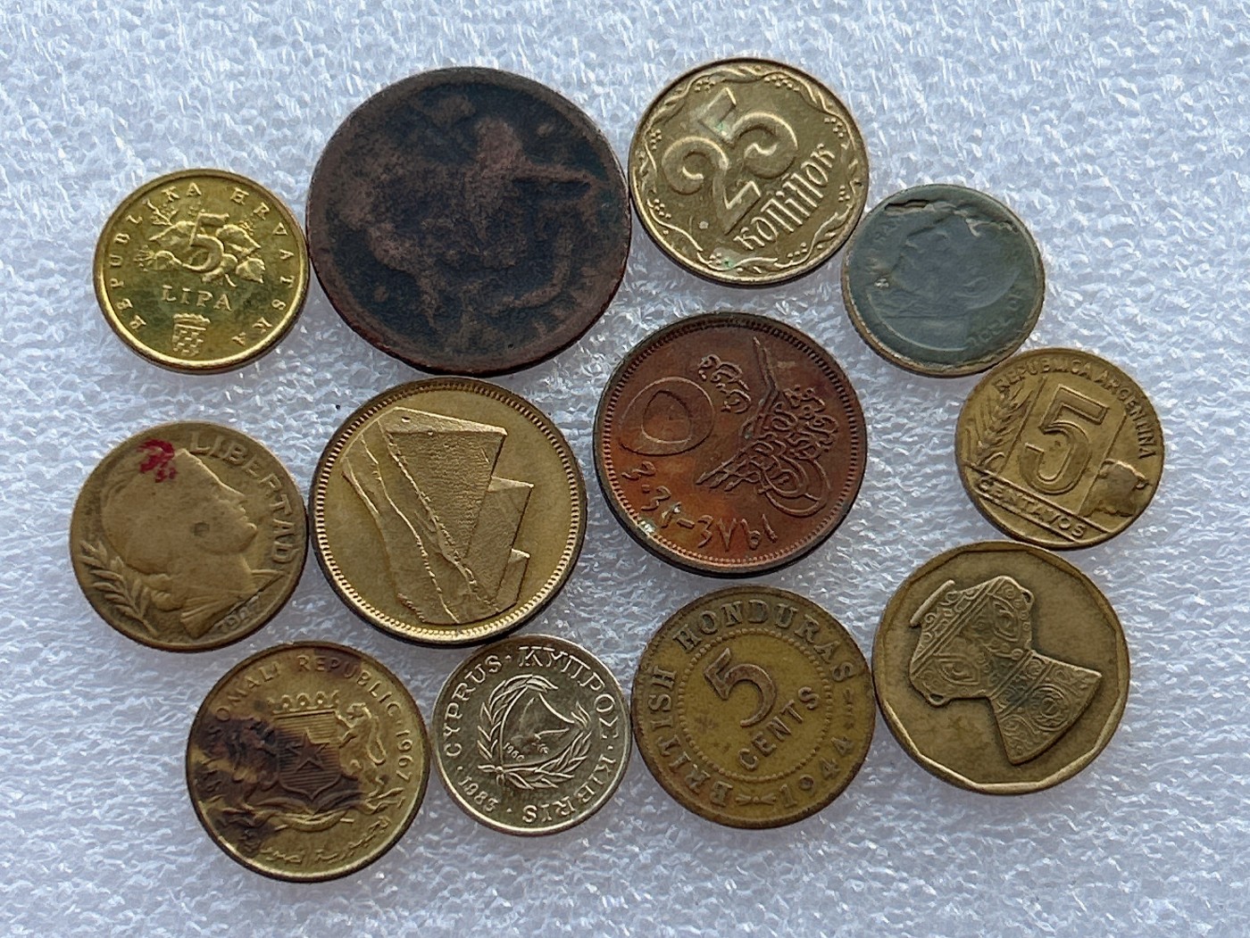 全场一元起拍 世界钱币散币场 第22期 铜币一组