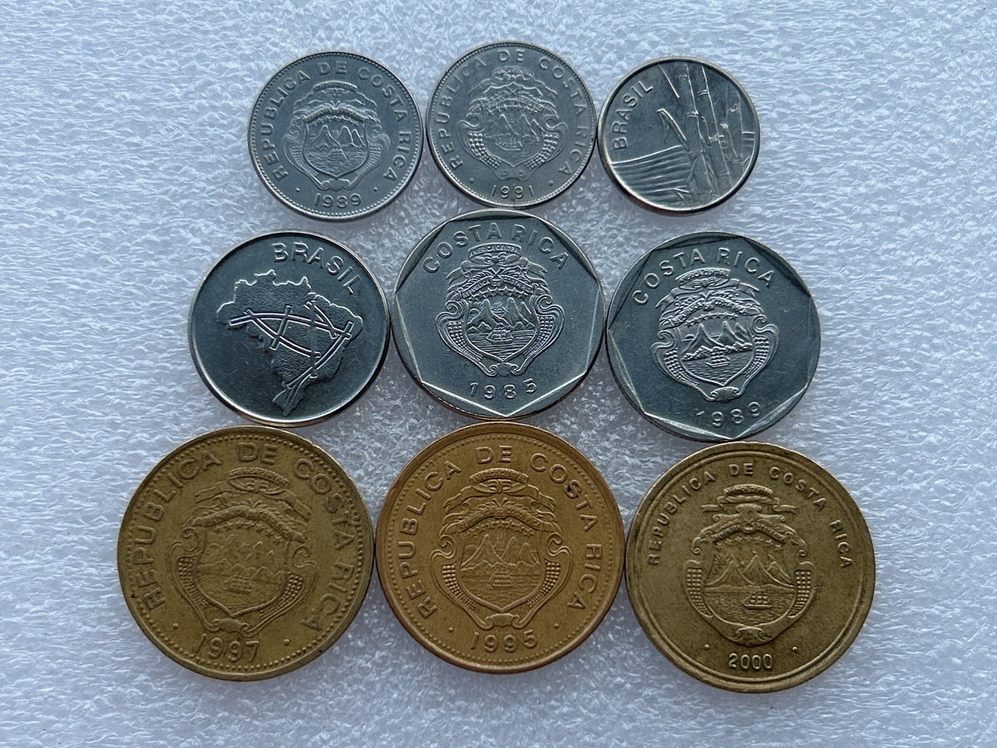 全场一元起拍 世界钱币散币场 第22期 哥斯达黎加