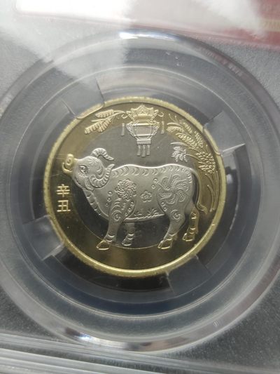 燕姐换藏第58拍 中国2021年辛丑年十元纪念币