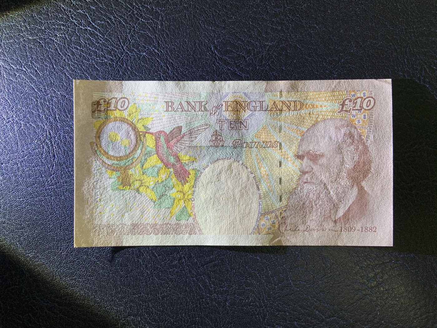 收藏联盟Quantum Auction 第288期拍卖 (已更新) 英国2004年10镑 品相UNC 角有瑕疵 生物学家达尔文