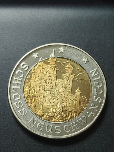 燕姐换藏第58拍 德国新天鹅城堡二欧元样币