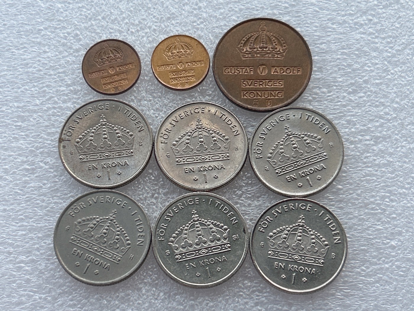 全场一元起拍 世界钱币散币场 第22期 瑞典