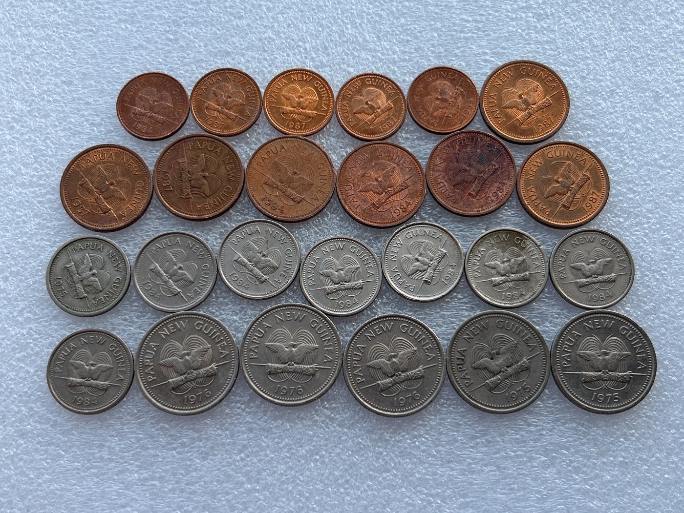 全场一元起拍 世界钱币散币场 第22期 巴布亚新几内亚