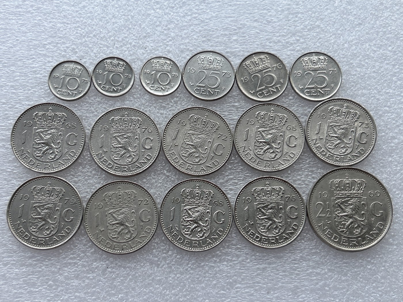 全场一元起拍 世界钱币散币场 第22期 荷兰 朱丽安娜女王