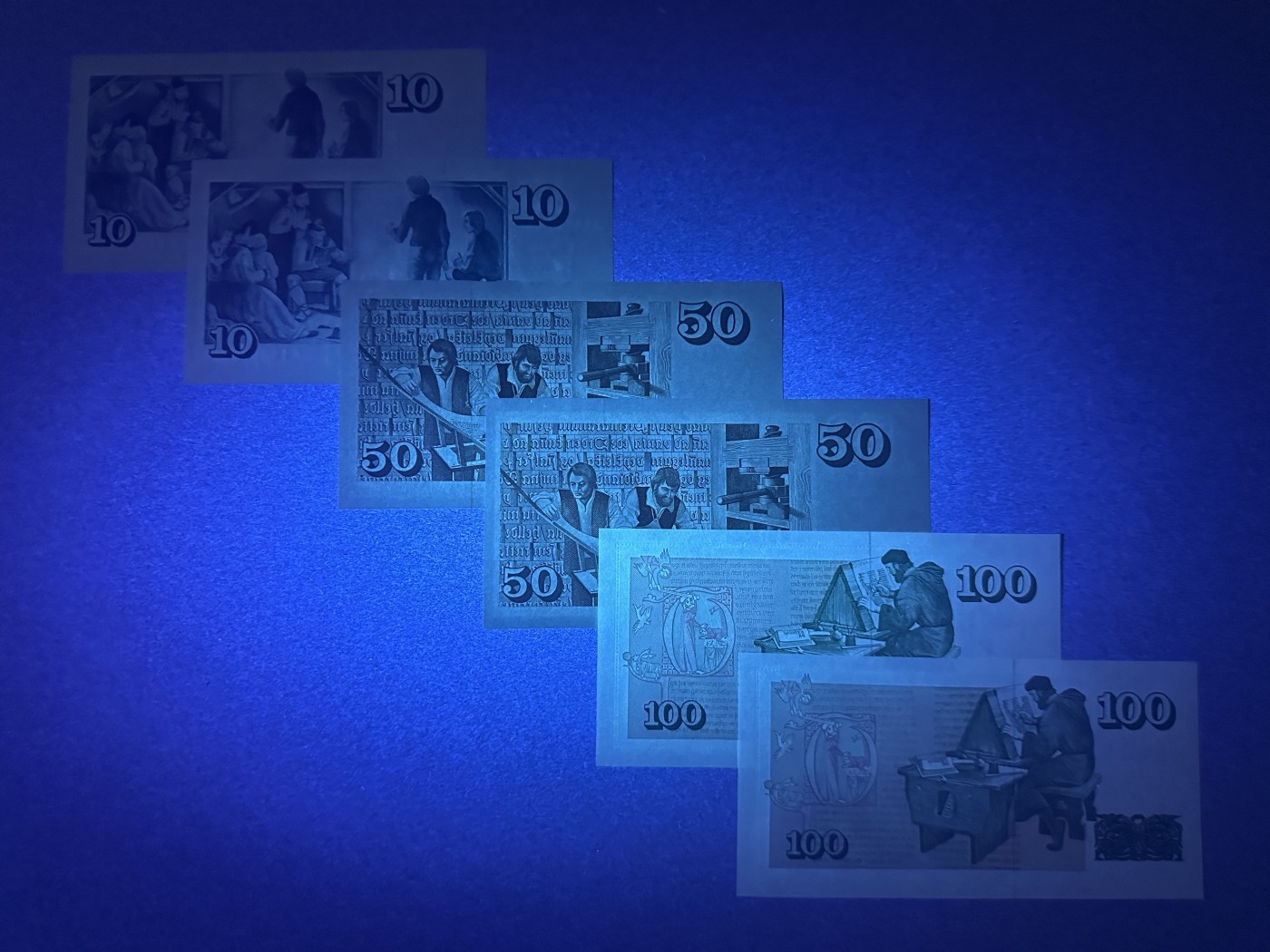 《张总收藏》118期-外币超精品合集 冰岛10、50、100克朗6张 UNC 1981年小套2套
