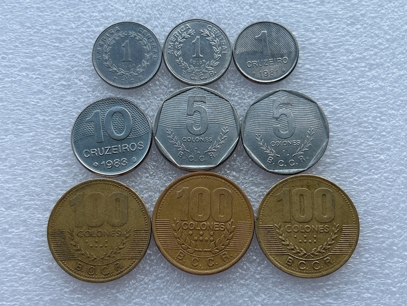 全场一元起拍 世界钱币散币场 第22期 哥斯达黎加